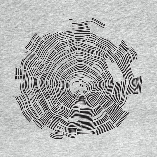 Abstract Tree Rings by colindejersey